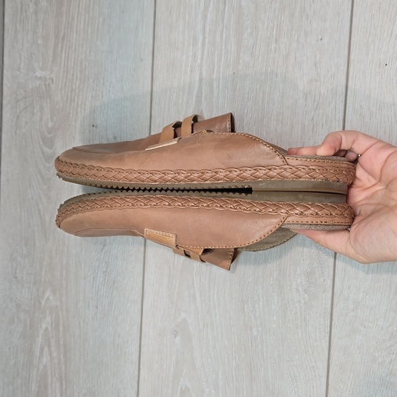Aetrex Women Leather Loafer Mule Flats shoes sz 8.5 - Picture 12 of 13